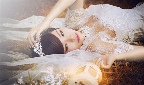 Women Model Asian Photography Dress Wedding Dress Romance Woman