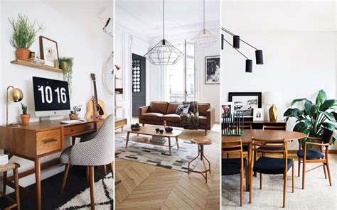 ways  incorporate  mid century modern design trend houseandhomeie