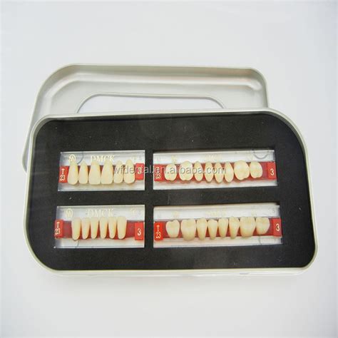 products full set dental resin teeth synthetic resin teeth