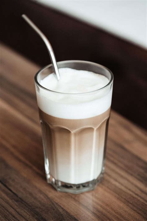 coffee latte macchiato  stock photo picjumbo