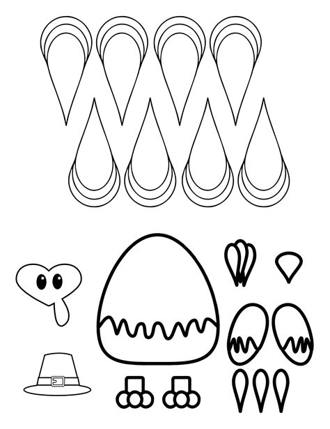 images  printable thanksgiving coloring crafts