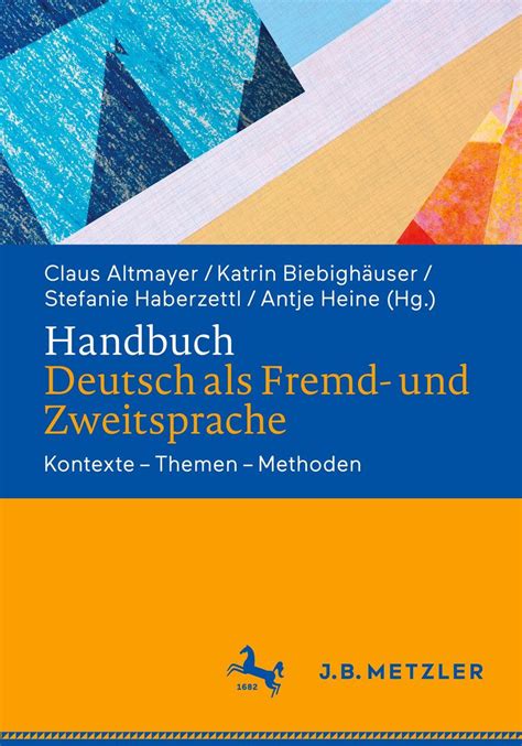 handbuch deutsch als fremd und zweitsprache buch thalia