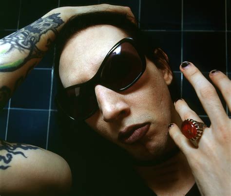 Marilyn Manson Industrial Metal Rock Heavy Shock Gothic Glam Sunglasses