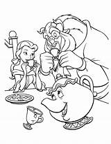 Beast Coloring Beauty Pages Belle Gaston Characters Printable Kids Colouring Disney Eating Sheet Color Bendy Sheets Rose Book Getdrawings Together sketch template