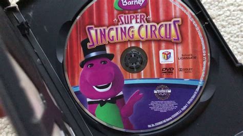 Barneys Super Singing Circus 2009 Dvd Youtube