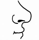 Smell Clipart Nose Clip Cliparts Library sketch template