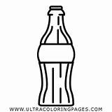 Cola Coca Bottle Soda Vector Coke Drawing Getdrawings Paintingvalley sketch template