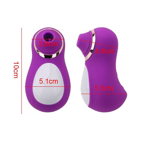 Erotischer Pinguin Vibrator Nippel Klitoris Stimulator 10