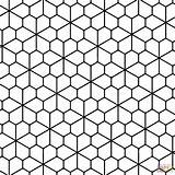 Tessellation Tessellations Escher Teselaciones Teselado Isometric Mosaic Mosaik Ausdrucken Tesselation Mosaicos Floret Tiling Pentagonal Baldosas Supercoloring Páginas Blackwork Vorlagen Mosaico sketch template