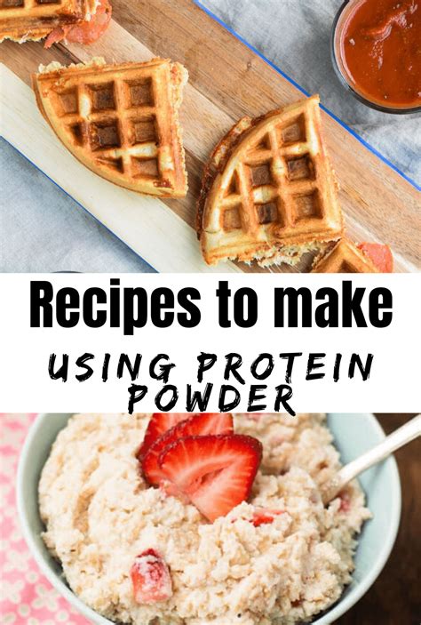 recipes    protein powder     good
