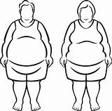 Obesity Women Men Faster Growing Problem Than Why Child sketch template