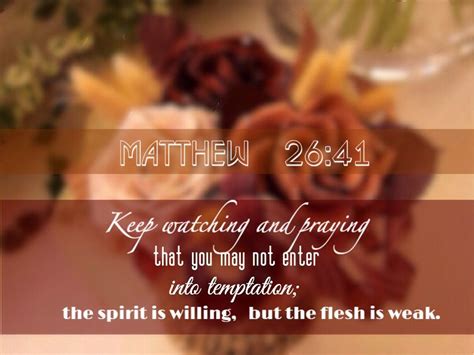 Matthew 26 41 Love Scriptures Scripture Pictures Watch