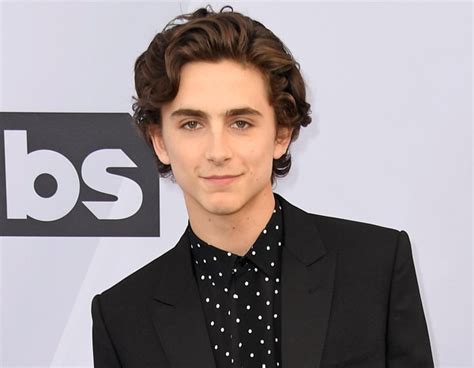 What Was Timothée Chalamet Reading At The 2019 Sag Awards E News