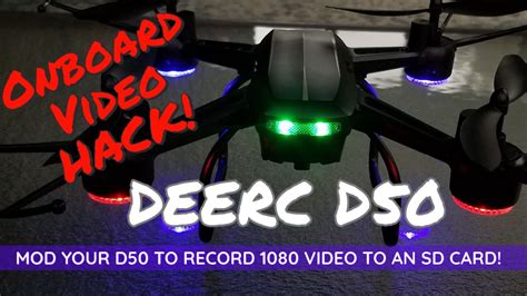 deerc  onboard video mod youtube