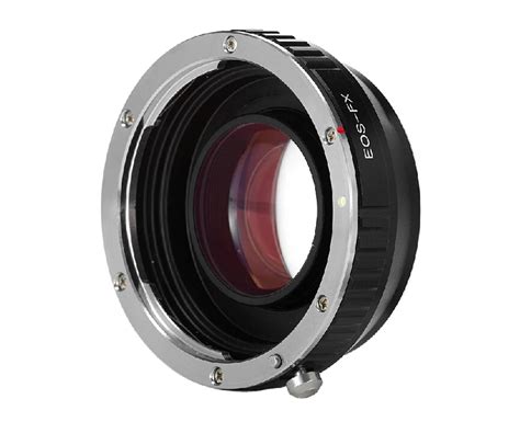 focal reducer speed booster turbo lens adapter  canon ef eos mount