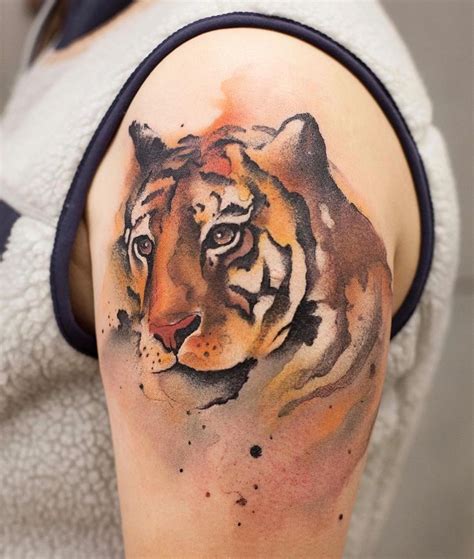 50 Stunning Tiger Head Tattoo Design Ideas March 2020 Tiger