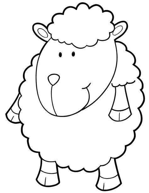 sheep coloring pages  kids coloring home