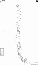 Chile Map Blank Outline Print sketch template
