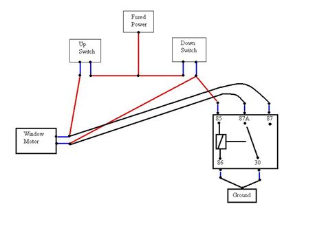 power window relay wiring diagram   gambrco