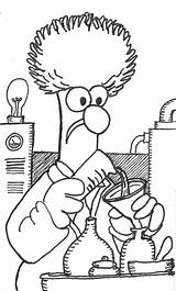 Beaker Tracy Colouring Pages sketch template