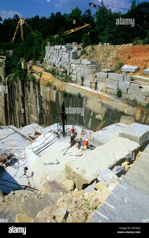 granite quarry georgia  res stock photography  images alamy