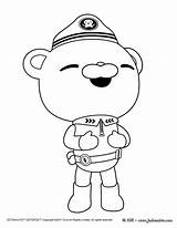 Octonauts Coloring Pages Barnacles Captain Print Colouring Gup Printable Color Birthday Party Squid Coloriage Octopod Character Giant Pdf Getcolorings A4 sketch template
