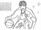 Troy Coloring4free Colorear Print Gabriella Highschool sketch template