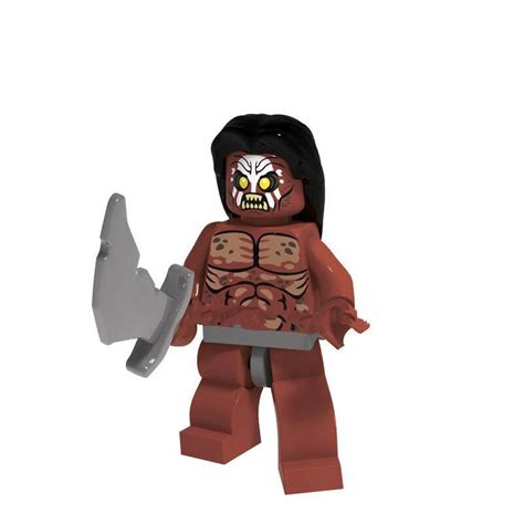 uruk hai without clothes the lord of the rings lego