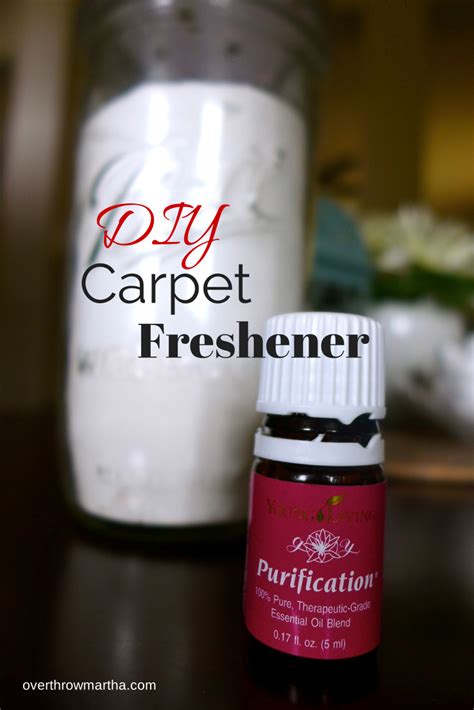 simple diy carpet freshener  deodorizer  essential oils