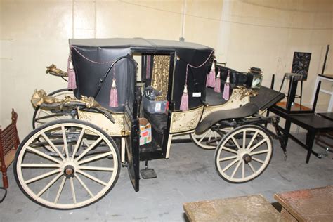 beautiful restored antique carriage