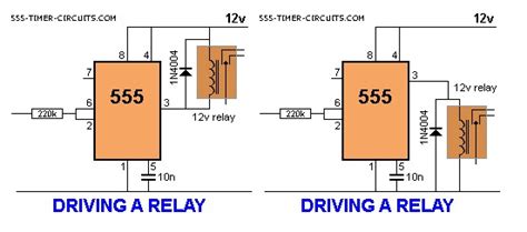 driving  relay circuit basiccircuit circuit diagram seekiccom