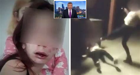 shock video shows teenagers launching sickening attack on disabled girl