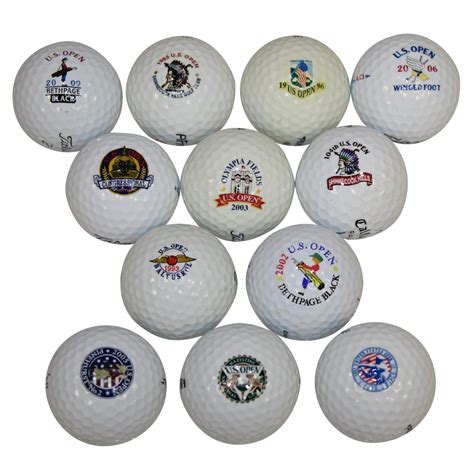 lot detail twelve   open championship logo golf balls