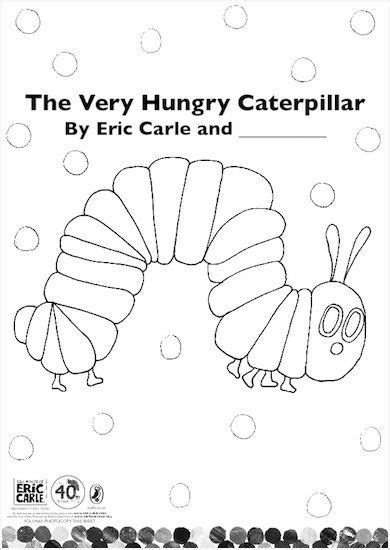 colour    hungry caterpillar printable coloring pages