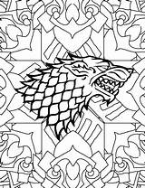 Coloring Thrones Game Pages Games Printable House Adult Colouring Book Animal Books Getdrawings Getcolorings Draw Visit Colorarty sketch template
