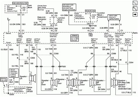 chevy silverado ignition wiring diagram