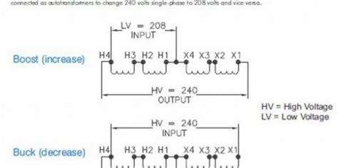 square  buck boost transformer wiring diagram  wiring diagram