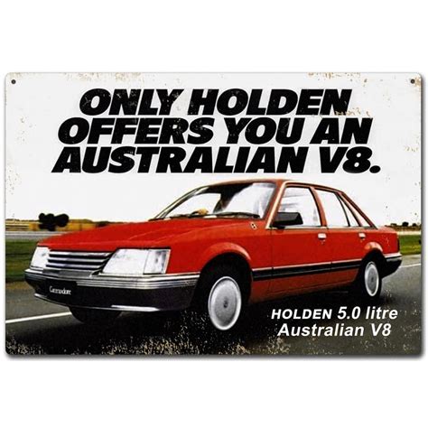 holden tin sign xcm car sign kidscollections