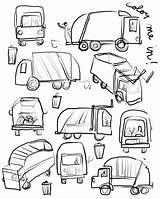 Garbage Truck Sketch Paintingvalley Coloring Explore Collection Getdrawings Drawing sketch template