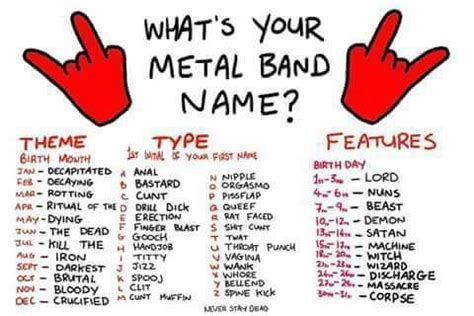 find  perfect band  metal amino