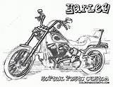 Harley Davidson Coloring Pages Printable Softail Custom Book Kids Fxstc Gif Source Choose Board sketch template