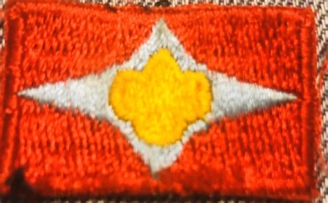 vintage girl scout sign   star patch junior badge