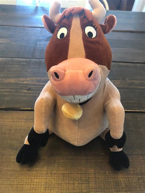 Disney Store Home On The Range Maggie Cow Peluche Peluche Etsy