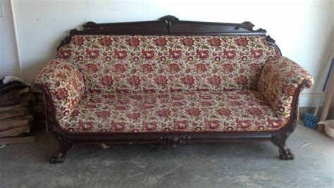 Help Identifying Antique Sofa Please Possibly Early Mid