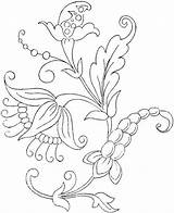 Coloring Flower Pages Patterns Embroidery Appliqué Block Would Beautiful Make Flowers Applique Floral sketch template