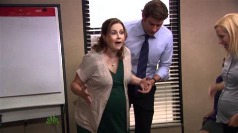 Pam Pregnant On The Office Busty Naked Milf