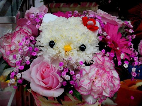 beautiful  kitty bouquet large discount