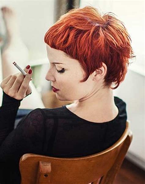 15 Red Hair Pixie Cut Pixie Cut Haircut For 2019