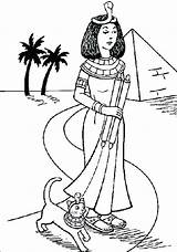 Egyptian Coloring Printable Pages Getdrawings sketch template