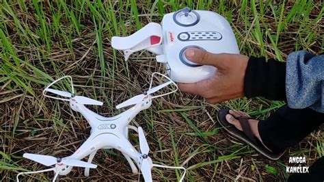 unboxing   menerbangkan dron syma xpro youtube